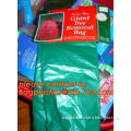 Disposable Christmas Tree Bags, Festive Neon Dots Giant Gift Sack Party Supply, Durable&Fancy Jumbo plastic Gift bags/santa sack